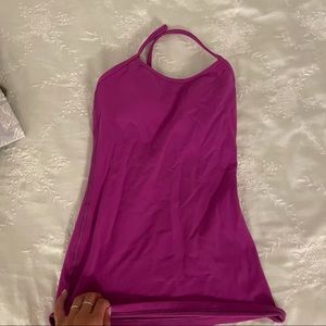 Magenta Lululemon tank